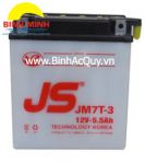 Ắc quy xe máy JS 12N5JM7T-3 ( 12V-5.5Ah)